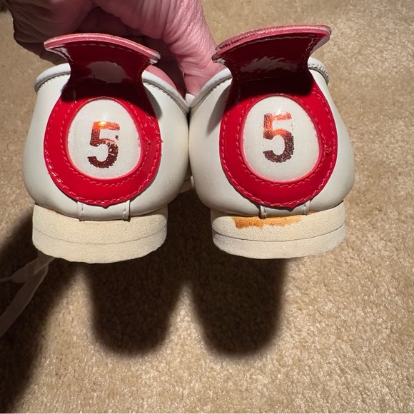 Vintage bowling shoes in vintage plaid Brunswick bag - Picture 7 of 10